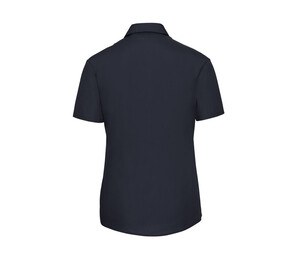 Russell Collection JZ35F - Camicia da donna in popeline