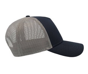 Atlantis AT085 - Cappellino trucker in cotone a 5 pannelli