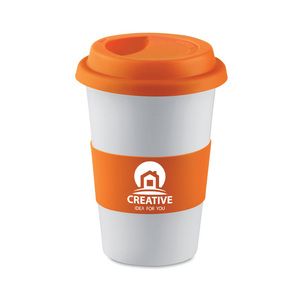 TRIBECA Tazza TRIBECA in ceramica con silicone - GiftRetail MO7683
