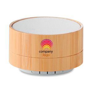 SOUND BAMBOO Speaker wireless in bamboo - GiftRetail MO9609