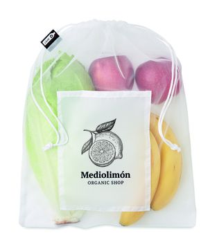 VEGGIE RPET Sac  alimentaire en filet RPET