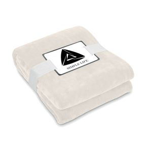 LOGAN RPET-Flanell Fleece-Decke - GiftRetail MO6804