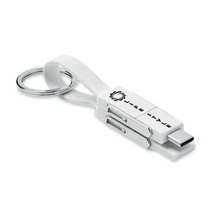 KEY C Porte-clés avec câble 4 en 1