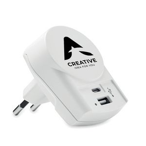 EURO USB CHARGER A/C Skross Euro USB-Ladegerät (AC)
