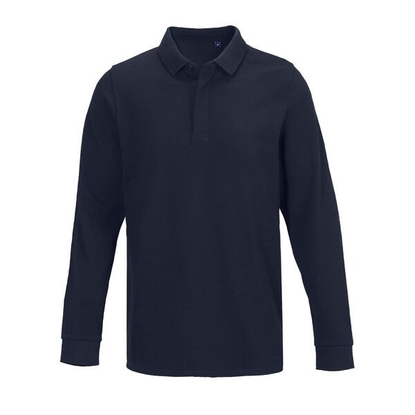 NEOBLU 04396 - OWEN LSL MEN Polo Patte Cachée Manches Longues Homme