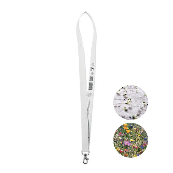 LANSEE Lanyard mit Samenpapier - GiftRetail MO6906