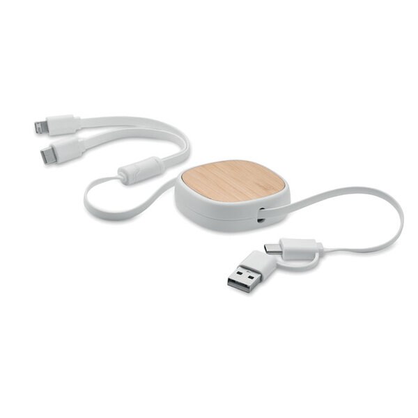 TOGOBAM Einziehbares USB-Ladekabel - GiftRetail MO2146