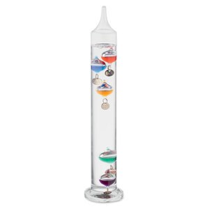 GALI Galileo Thermometer Glas 28cm - GiftRetail MO2272