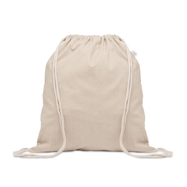 CABETRI Recycled cotton drawstring bag - GiftRetail MO2401