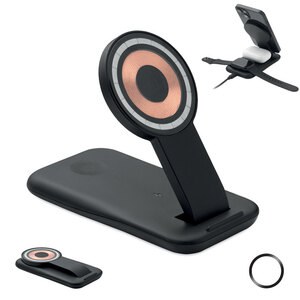 PENDOLESS 3 in 1 wireless charger 15W - GiftRetail MO2749