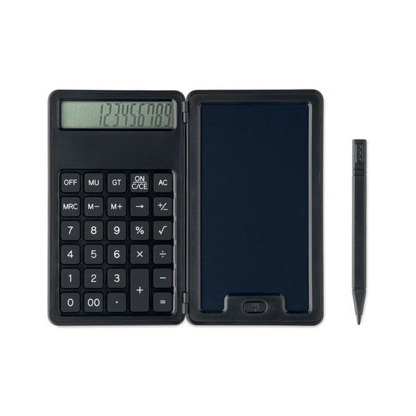 CLERK Calculatrice avec tablette LCD - GiftRetail MO2845