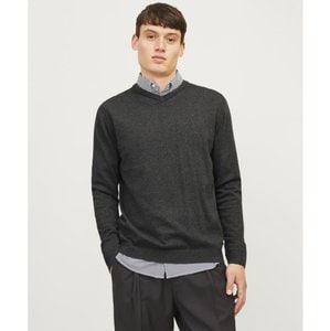 Jack&Jones JJ7194 - Herrenpullover mit V-Ausschnitt