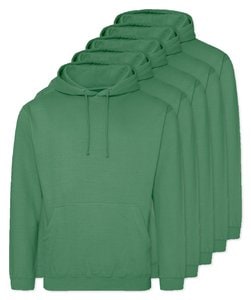 Pack da 50 AWDis Just Hoods JH001 - Felpa con Cappuccio Unisex Elegante e Confortevole