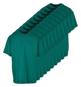 Pack da 100 Build Your Brand BY102 - T-Shirt Oversize Uomo in Cotone Senza Etichetta