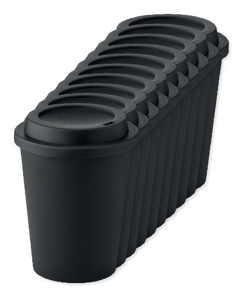 Pack da 100 GiftRetail MO6582 - NOLA Tazza da Caffè Termica Riutilizzabile 300 ml