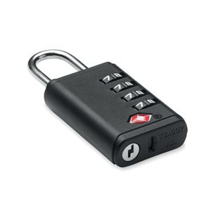 LOCK Lucchetto a 4 cifre TSA - GiftRetail MO3166