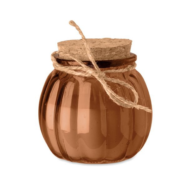 PUMKIN Bougie vanille cire végétale - GiftRetail MO3193