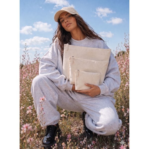 NEWGEN NG170 - Pochette en coton avec soufflet